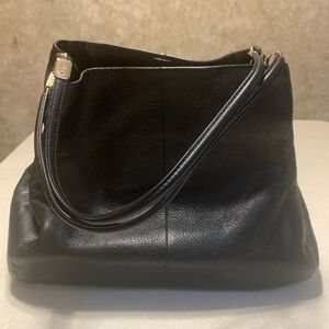 Coach Black Leather Handbag